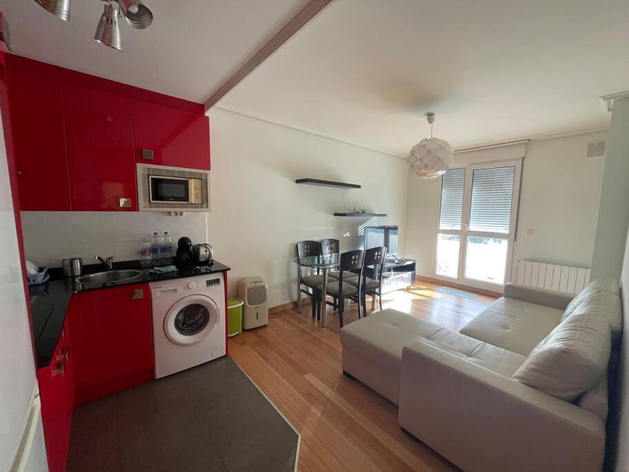 Apartamento Centro Con Garaje カストロ・ウルディアレス エクステリア 写真